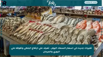 تغيرات جديدة في أسعار السمك اليوم.. تعرف على ارتفاع البلطي وتفوقه على البوري والمرجان